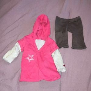 American Girl Pink Star Outfit